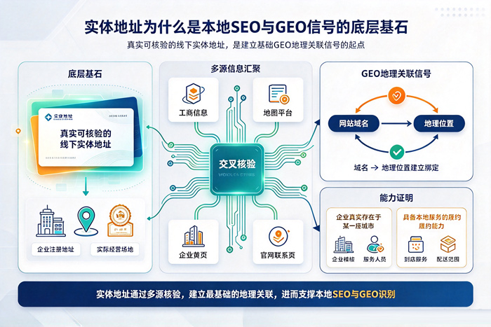 本地SEO与GEO信号的底层基石