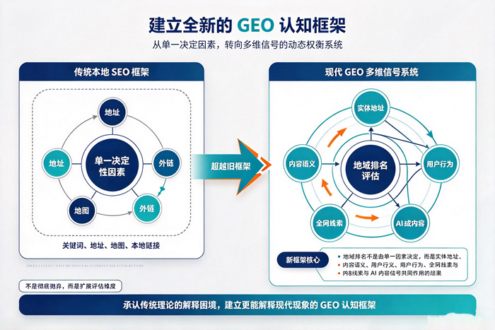 建立全新的GEO认知框架