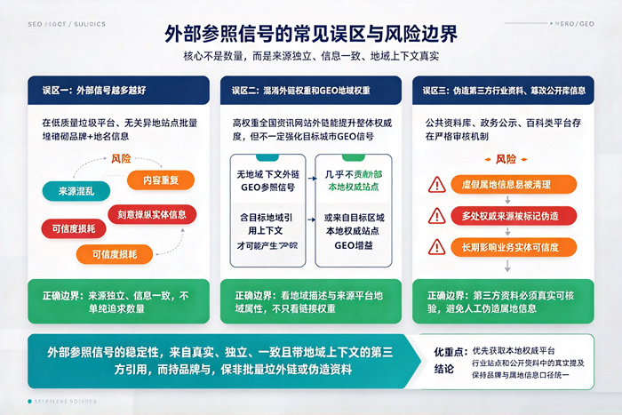 外部参照信号的常见误区与风险边界