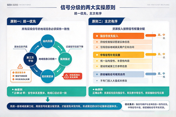 信号分级的两大实操原则
