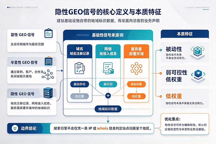 隐性GEO信号的核心定义与本质特征